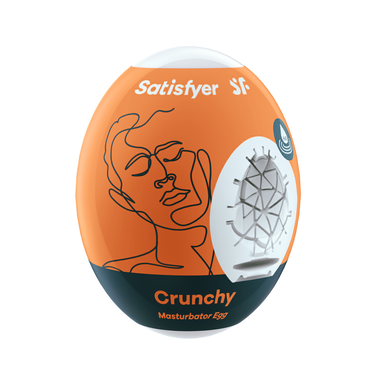 Satisfyer Egg Crunchy Male Masturbator 1 pc 1 pc
