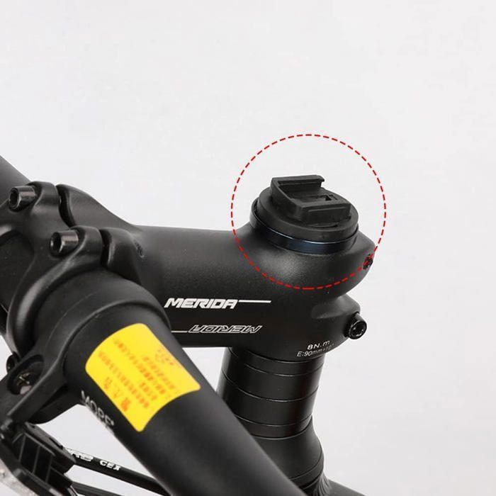 Supporto per ciclocomputer, supporto per cronometro da bicicletta, supporto per GPS da bicicletta, ciclocomputer in lega di alluminio