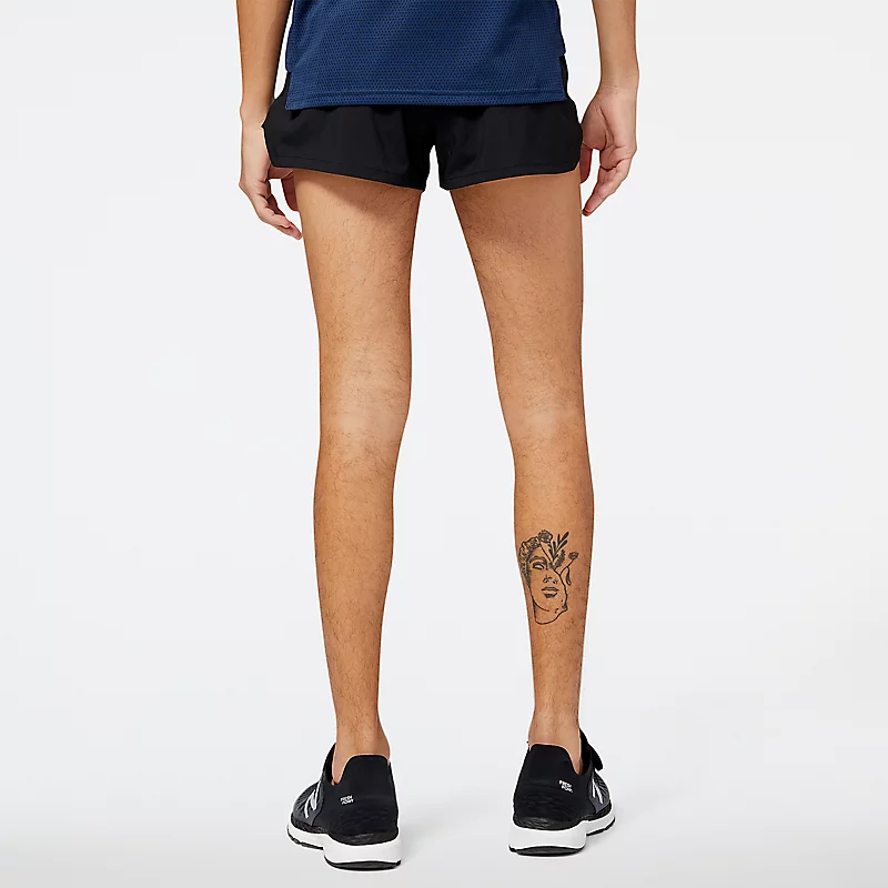 Short fendu de 7,6 cm pour homme Accelerate - NOIR