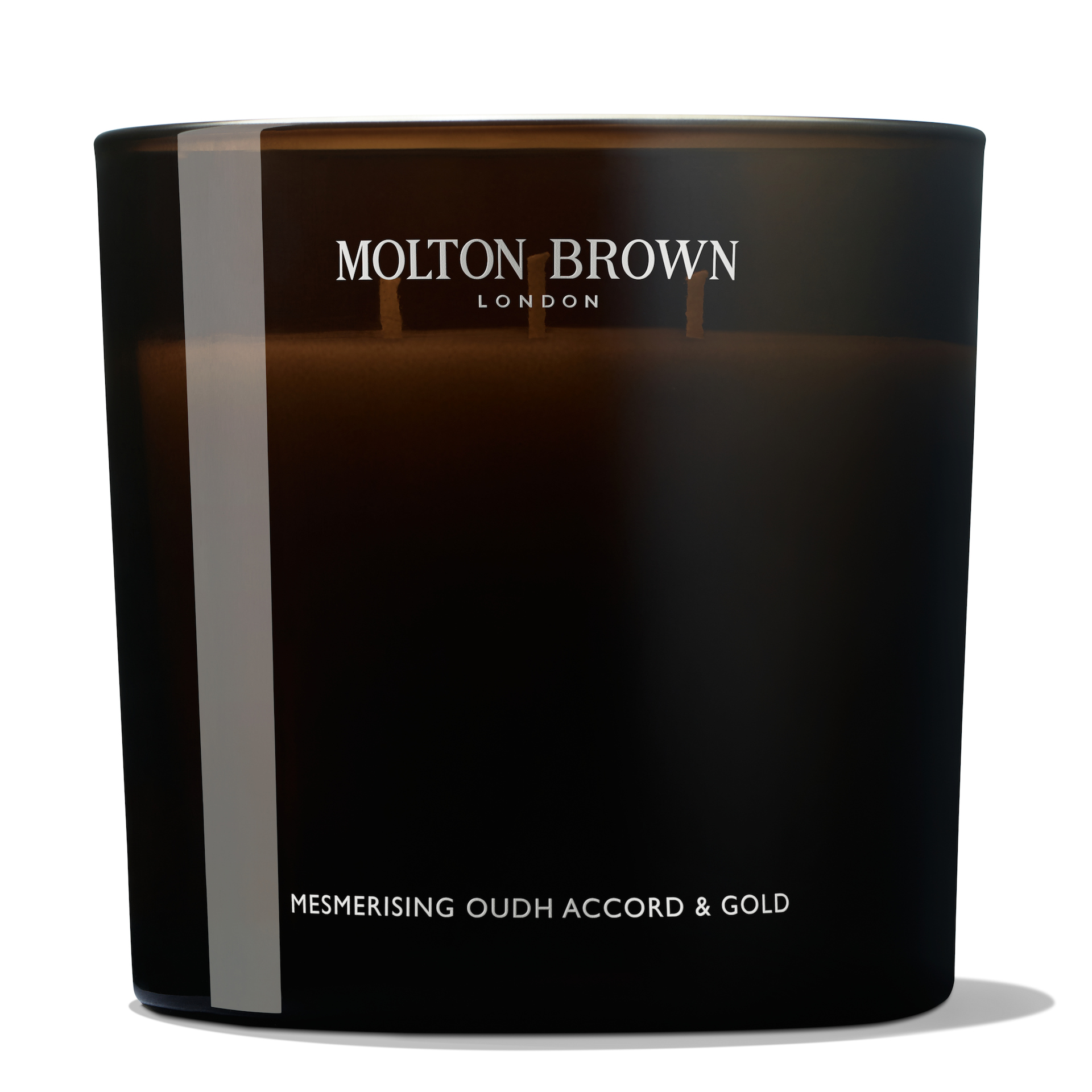 Lumânare Semnătură Hipnotizantă cu Acord de Oudh și Aur 190 g - Molton Brown
