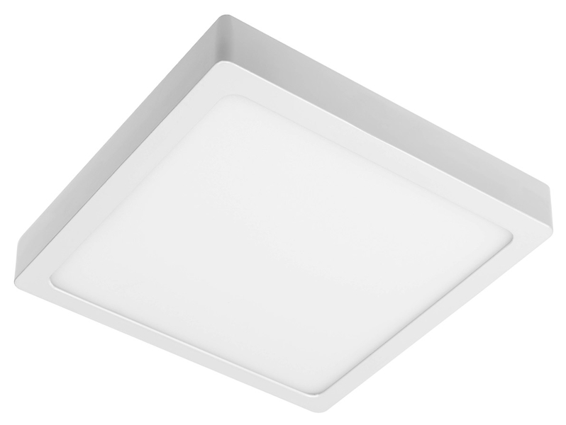 Plafon  Matis Plus LED 30 cm aluminiowy biały