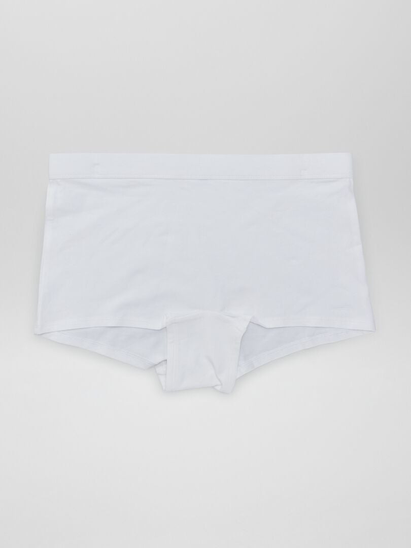 Conjunto de 2 calcinhas de algodão - BRANCAS