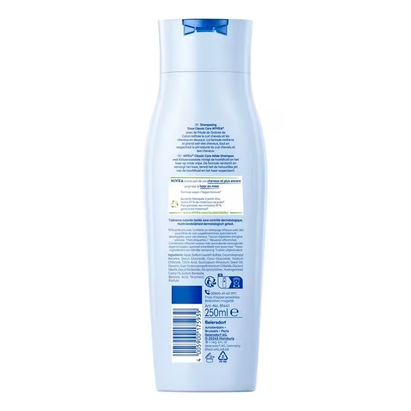 NIVEA Classic Care благи шампон<br>250ml