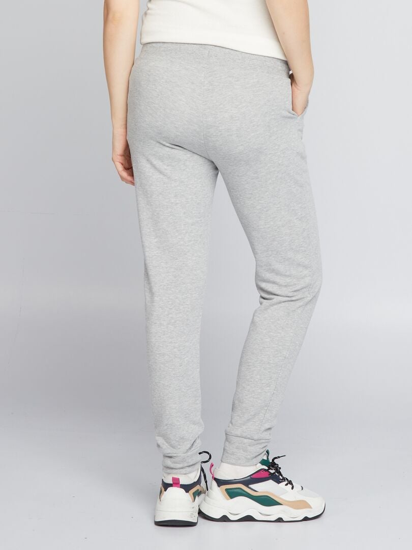 Calça de moletom para gestantes - CINZA