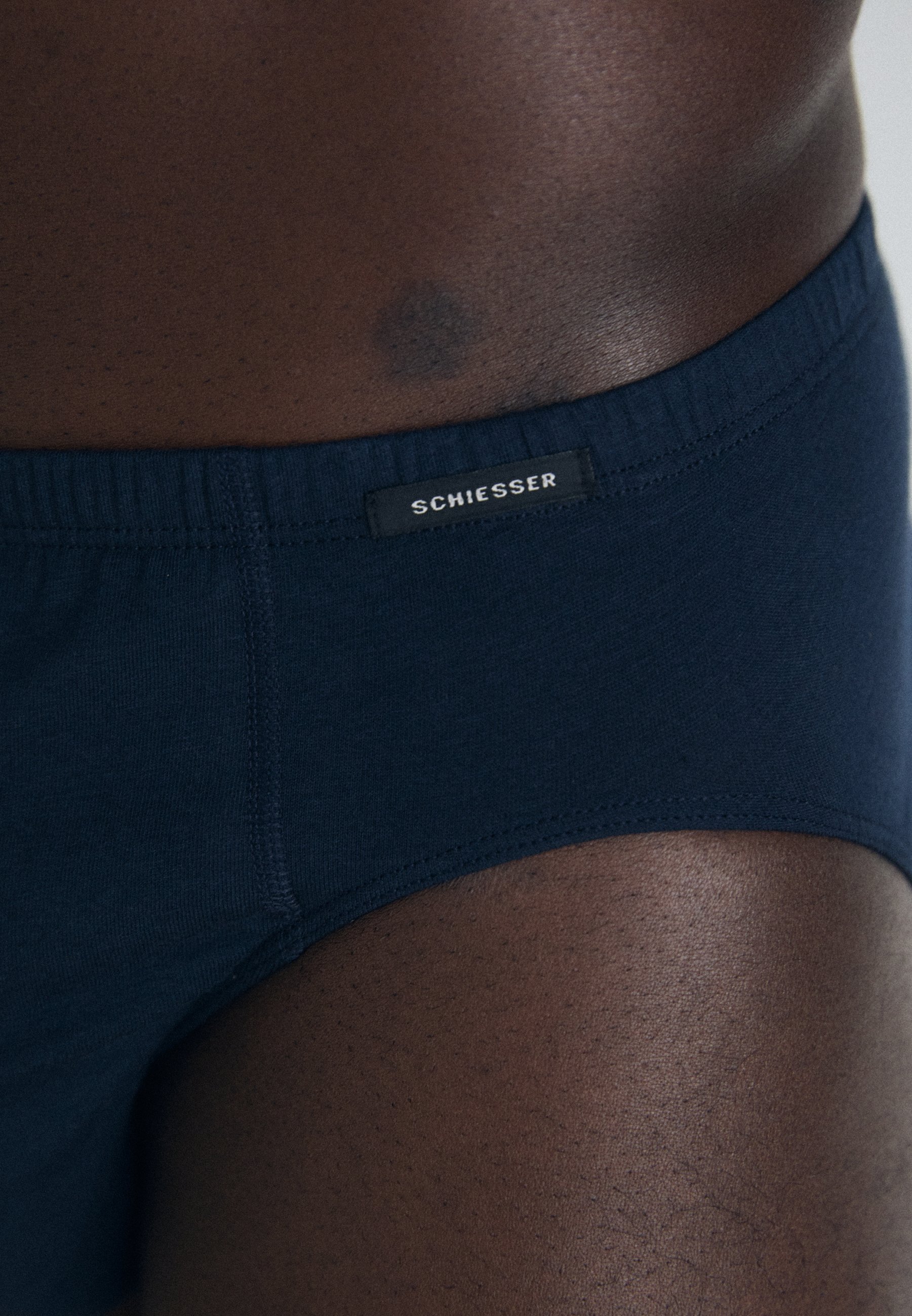 Schiesser ESSENTIALS SUPERMINI 3 PACK - Slip - dark blue
