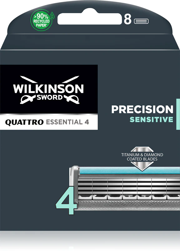 Змінна головка Wilkinson Sword Quattro Titanium Sensitive
