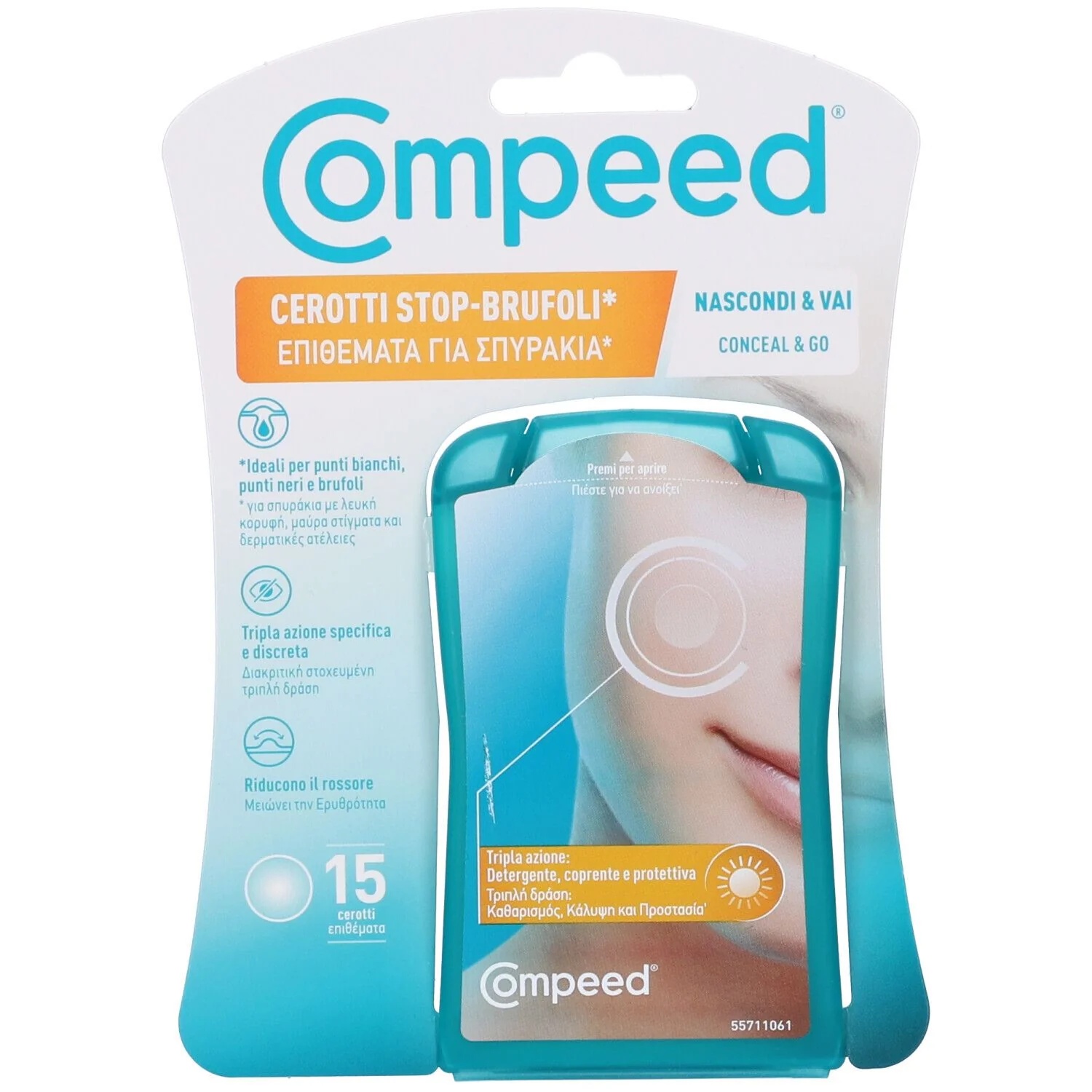 COMPEED Compeed Pimple Stop Patches 15 stuks zonder onzuiverheden