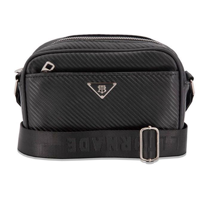 Bolso de hombro unisex con estampado bordado Horzon, 23x15x6cm, BILL TORNADE
