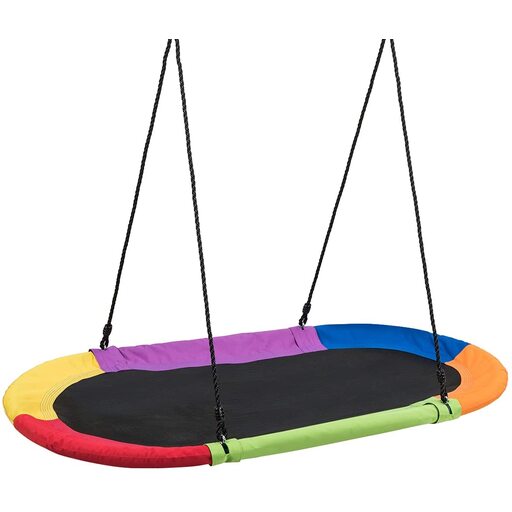 Costway Hängende Nestschaukel 100-160 cm