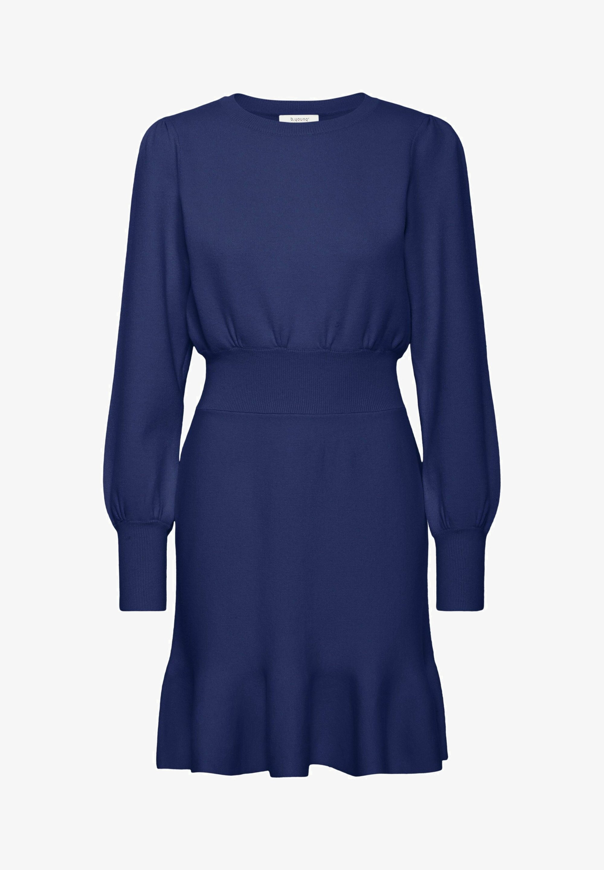b.young BYOTARI - Vestido jardineira - azul medieval
