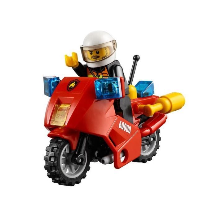 Jeu de construction LEGO - LEGO City - La moto des pompiers - Garçon - A partir de 5 ans - 40 pièces