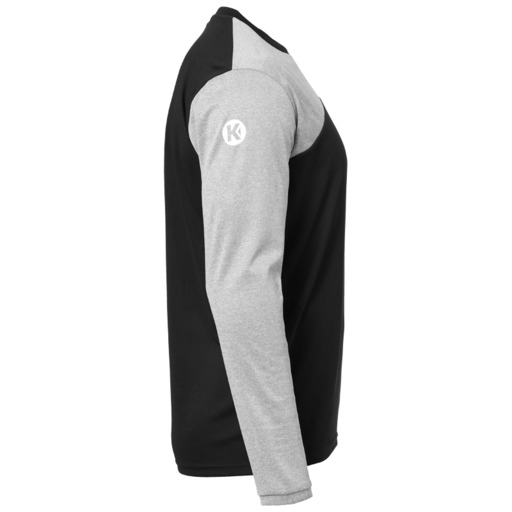  Core 2.0 Longsleeve Negro/Gris Oscuro Mezcla Kempa