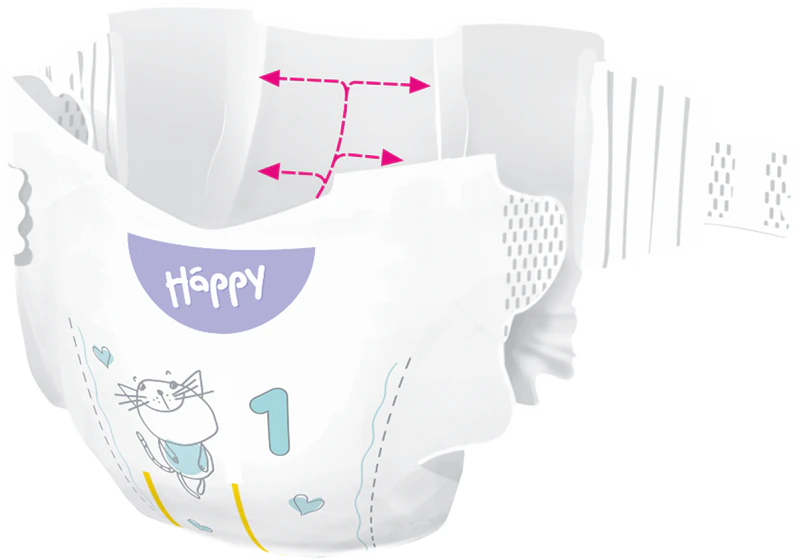 BELLA Baby Happy Soft&Delicate wegwerpluiers