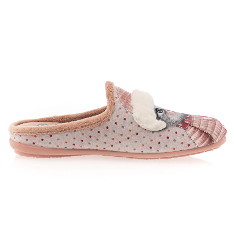 Pantuflas rosas para mujer