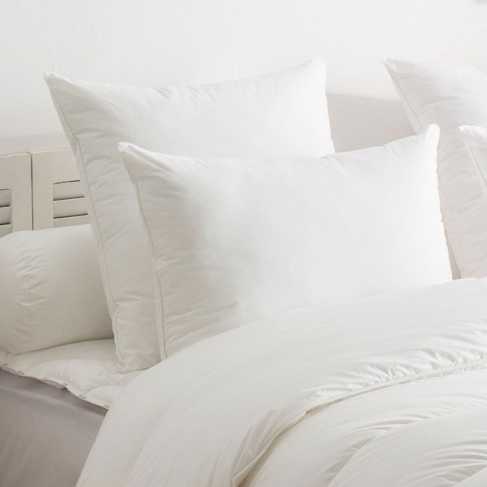 DODO - Set di 4 cuscini morbidi - 60 x 60 cm - 100% poliestere VOLUPT'AIR - Bianco