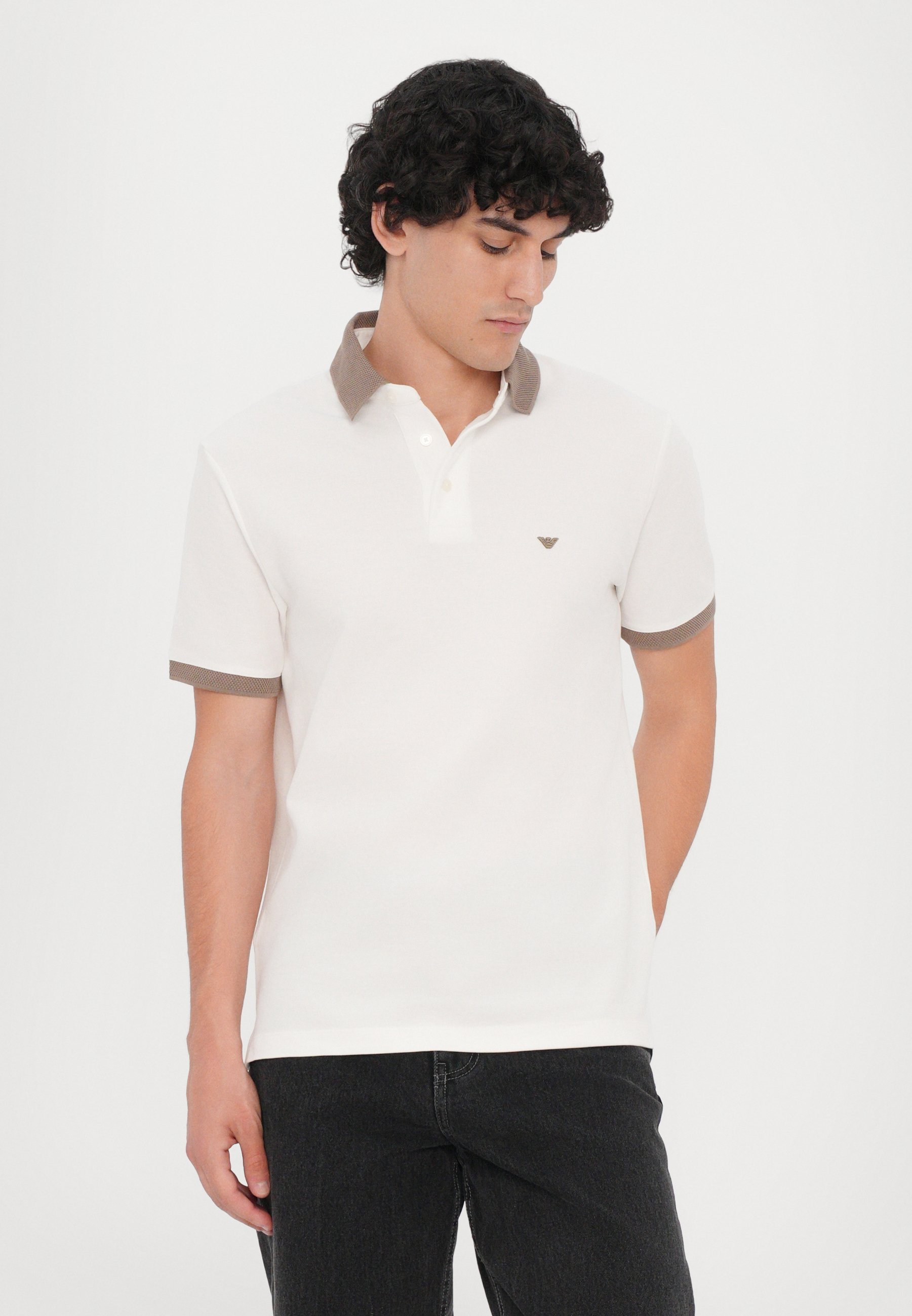Emporio Armani poloshirt - Poloshirt - sneeuwwit