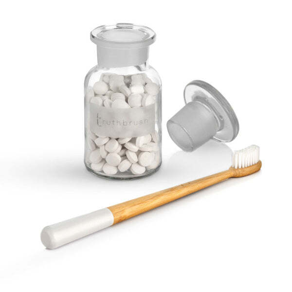 Truthbrush Villiminttu Fluorihammastahna Truthtabletit x 1 vuosi
