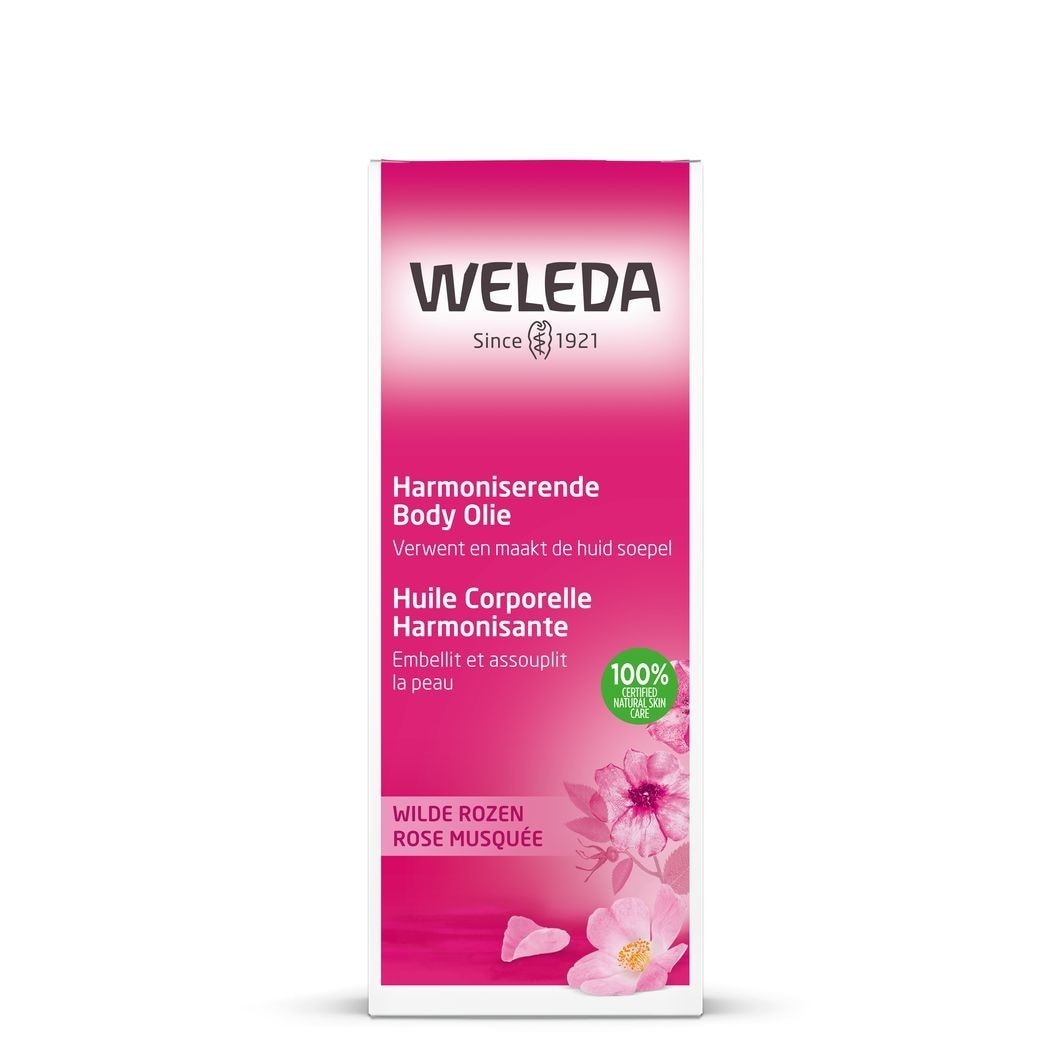 Aceite corporal armonizante de rosa silvestre Weleda - 100 ml