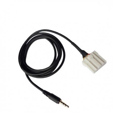 Cable auxiliar compatible con la radio MP3 de Mazda.