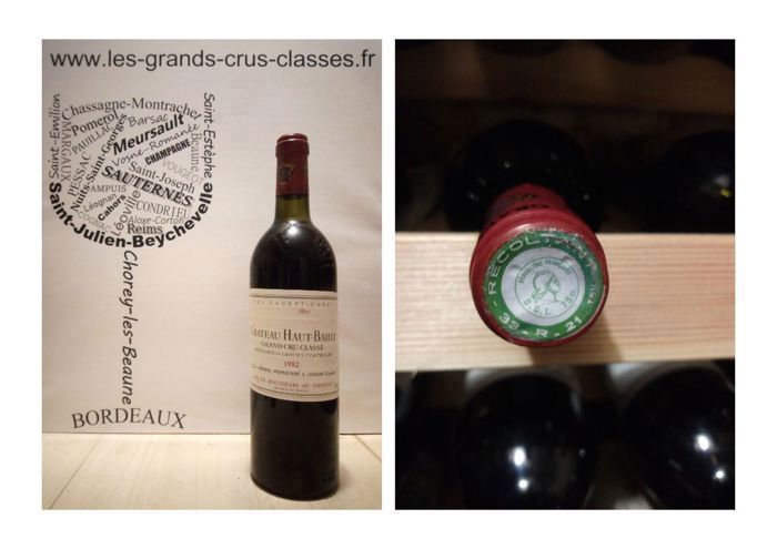 Château Haut Bailly 1982 - Pessac-Léognan - Cru Classé de Graves - 1 x 75 cl - Rouge