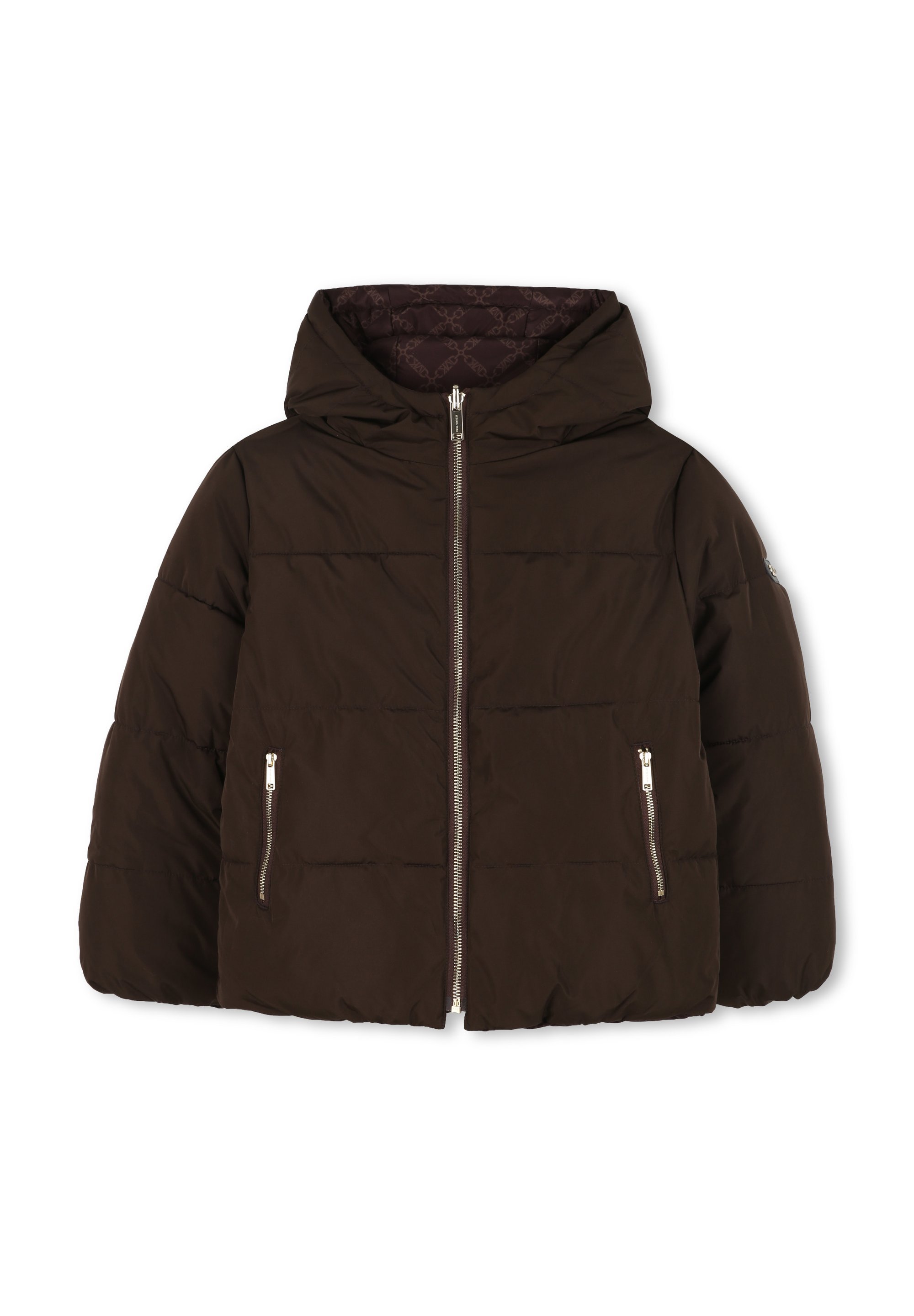 Michael Kors Kids REVERSIBLE PUFFER - Kurtka zimowa - brązowa