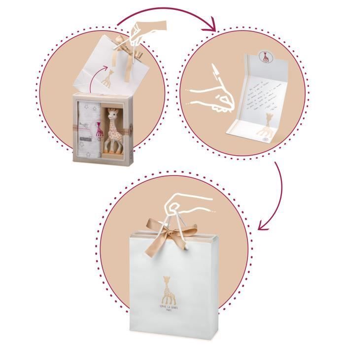SOPHIE THE GIRAFFE Newborn Gift Set - Tender Creation 1 Sophiesticated