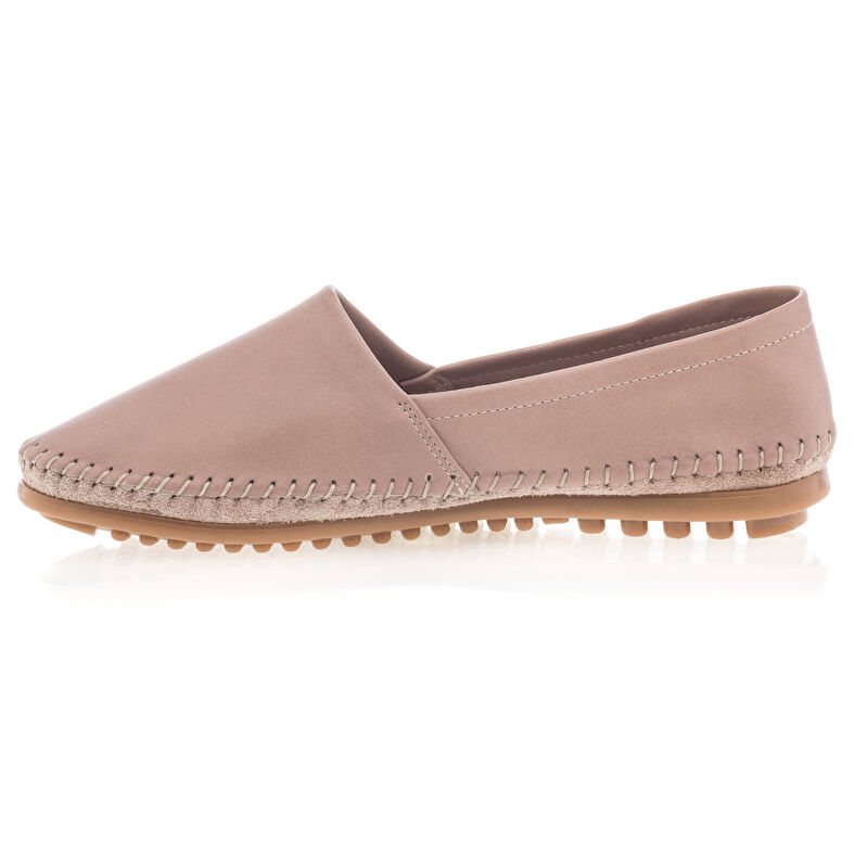 Rosa loafers/båtsko til dame