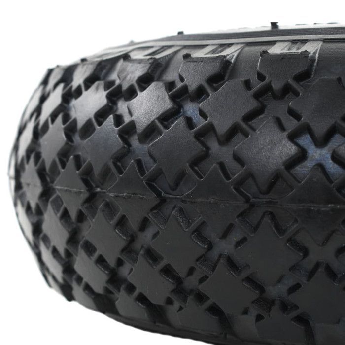 Rueda para carretilla - vidaXL - 3.00-4 - Caucho - Paquete de 2 - Dimensiones 260 x 85 mm