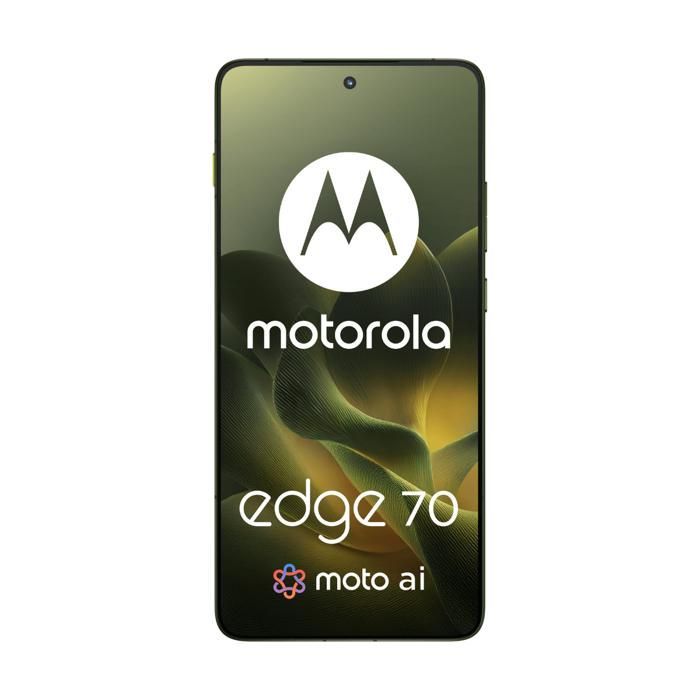 Smartphone - MOTOROLA - Edge 70 - 12 GB de RAM - 512 GB - 5G - Verde Bronce
