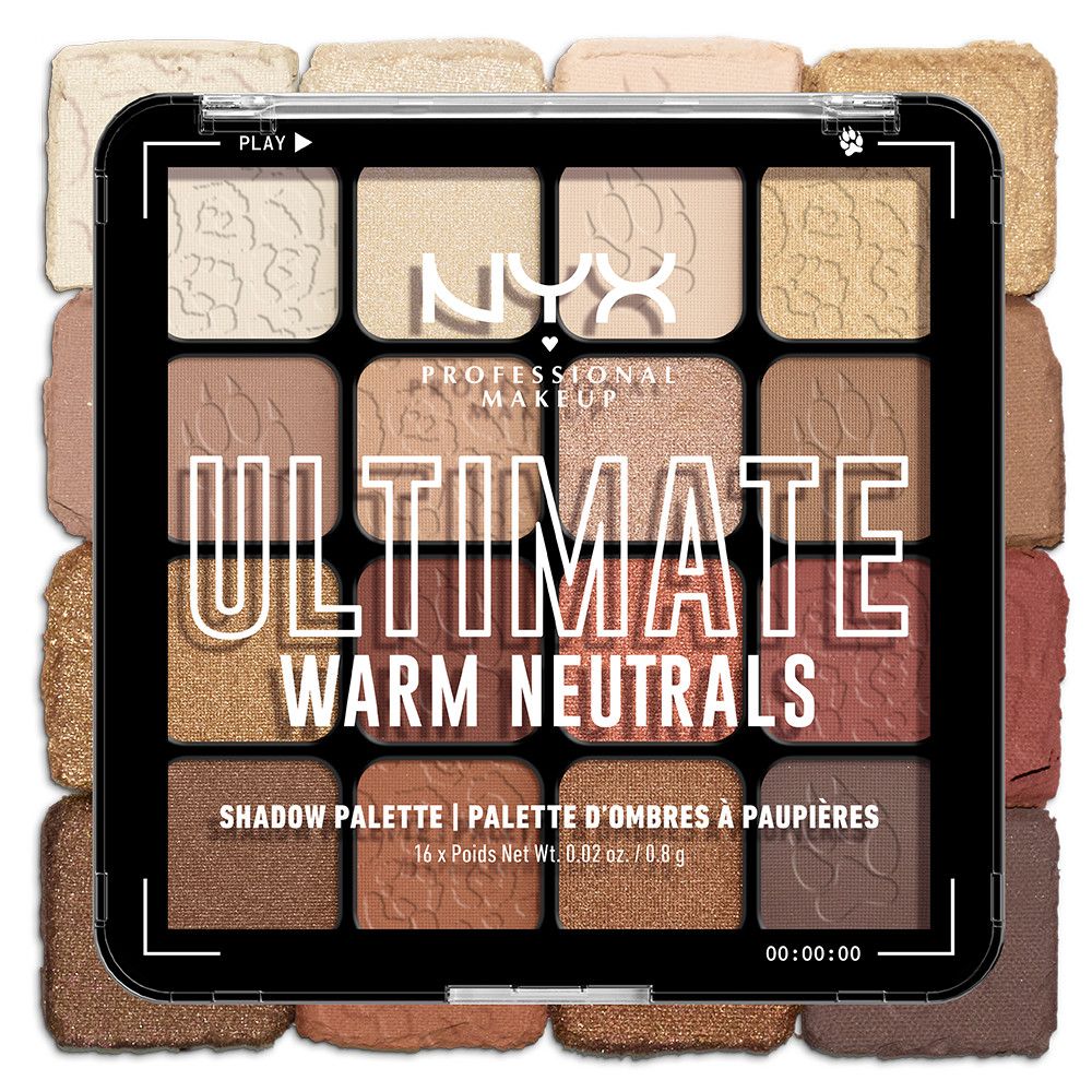 „Ultimate Shadow Palette“ akių šešėlių paletės Akių šešėlių paletės ir makiažas