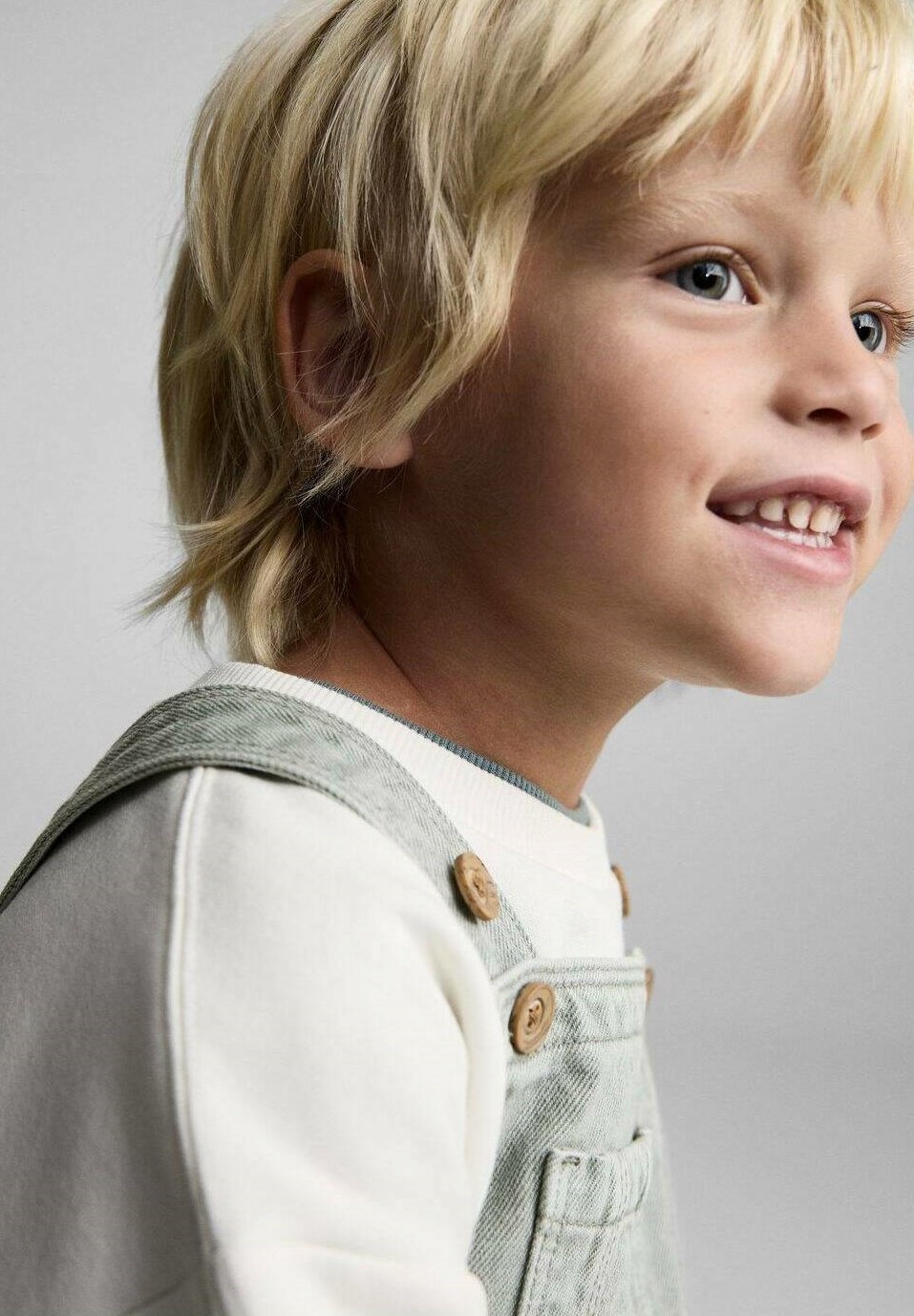 Mango Kids Jumpsuit - lichtgroen