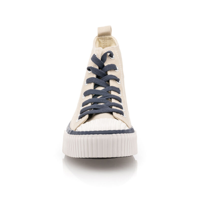 Sneakers / dames beige