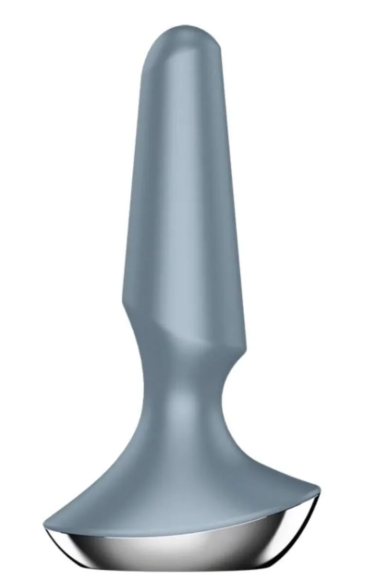Satisfyer Masażer Plug-iliciousConnect App Ice Blue