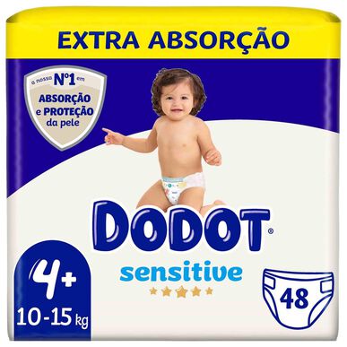 Dodot Sensitive -vauvanvaipat 10-15kg T4 48 kpl 48 kpl