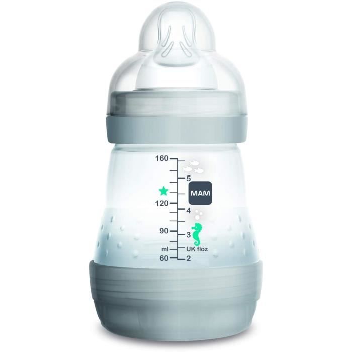 Gift Set - MAM - My First MAM - 4 Easy Start Bottles - 1 Pacifier - 1 Formula Dispenser