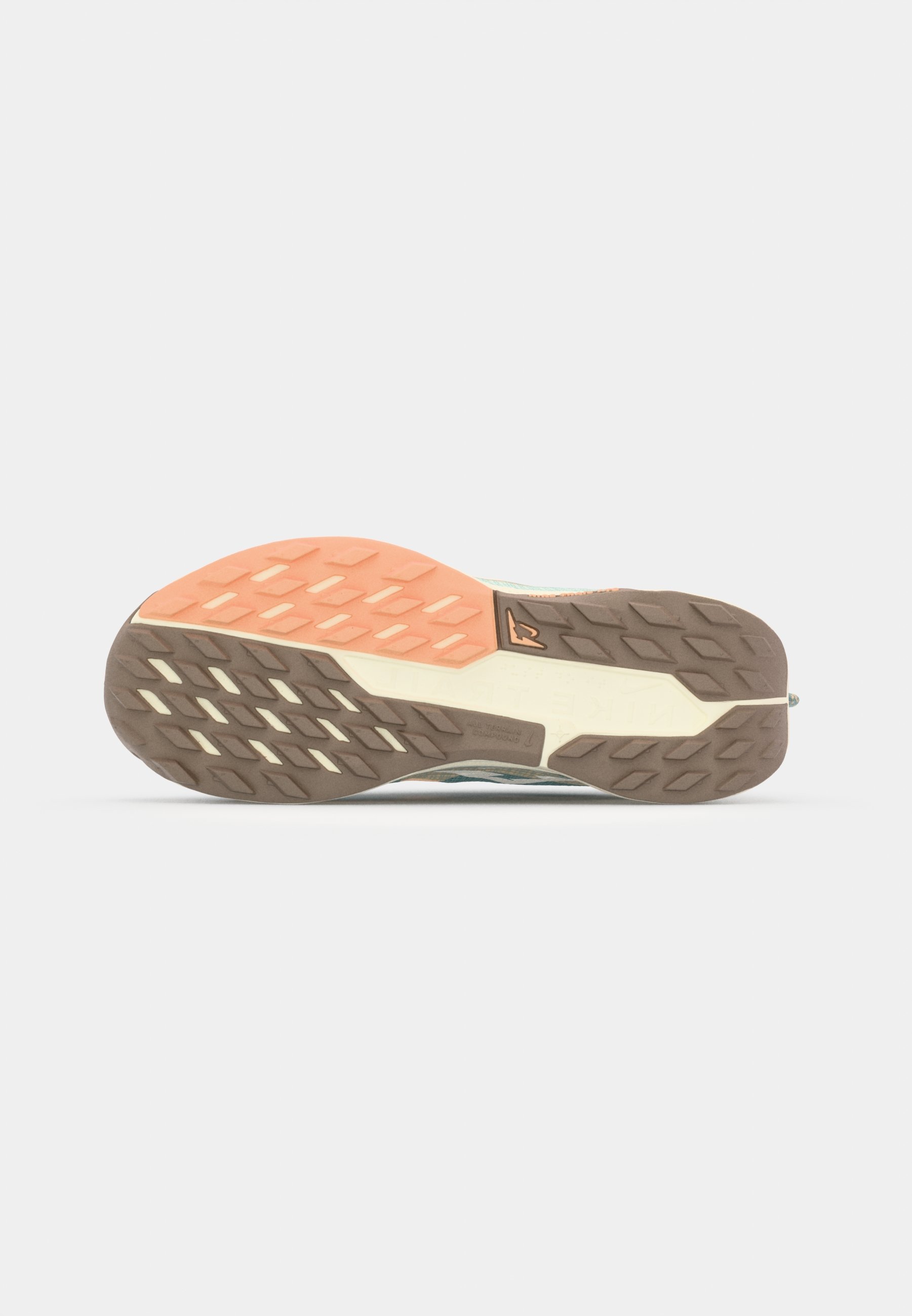 Nike Performance REACTX PEGASUS 5 - Chaussures de trail - Cannon/Perle douce/Marron/Craie orange