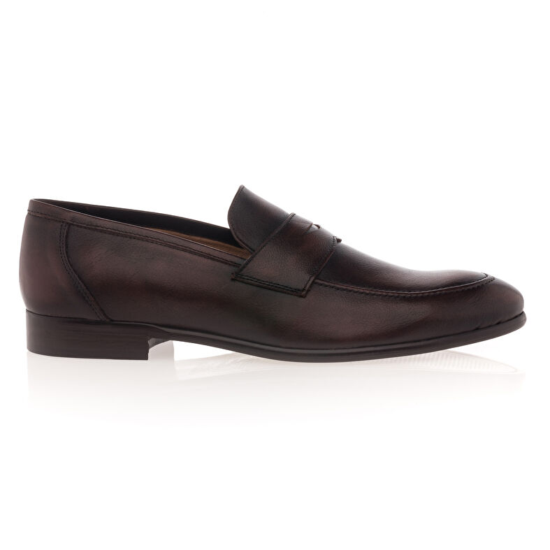 Mocasines/zapatos náuticos marrones para hombre