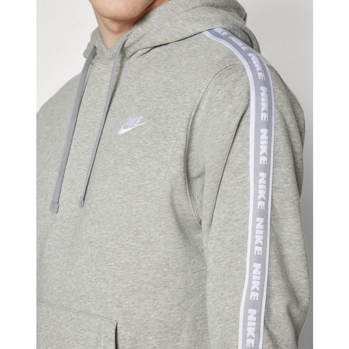 Sudadera con capucha - NIKE - Club Fleece - Hombre - Gris - 78% algodón/22% poliéster