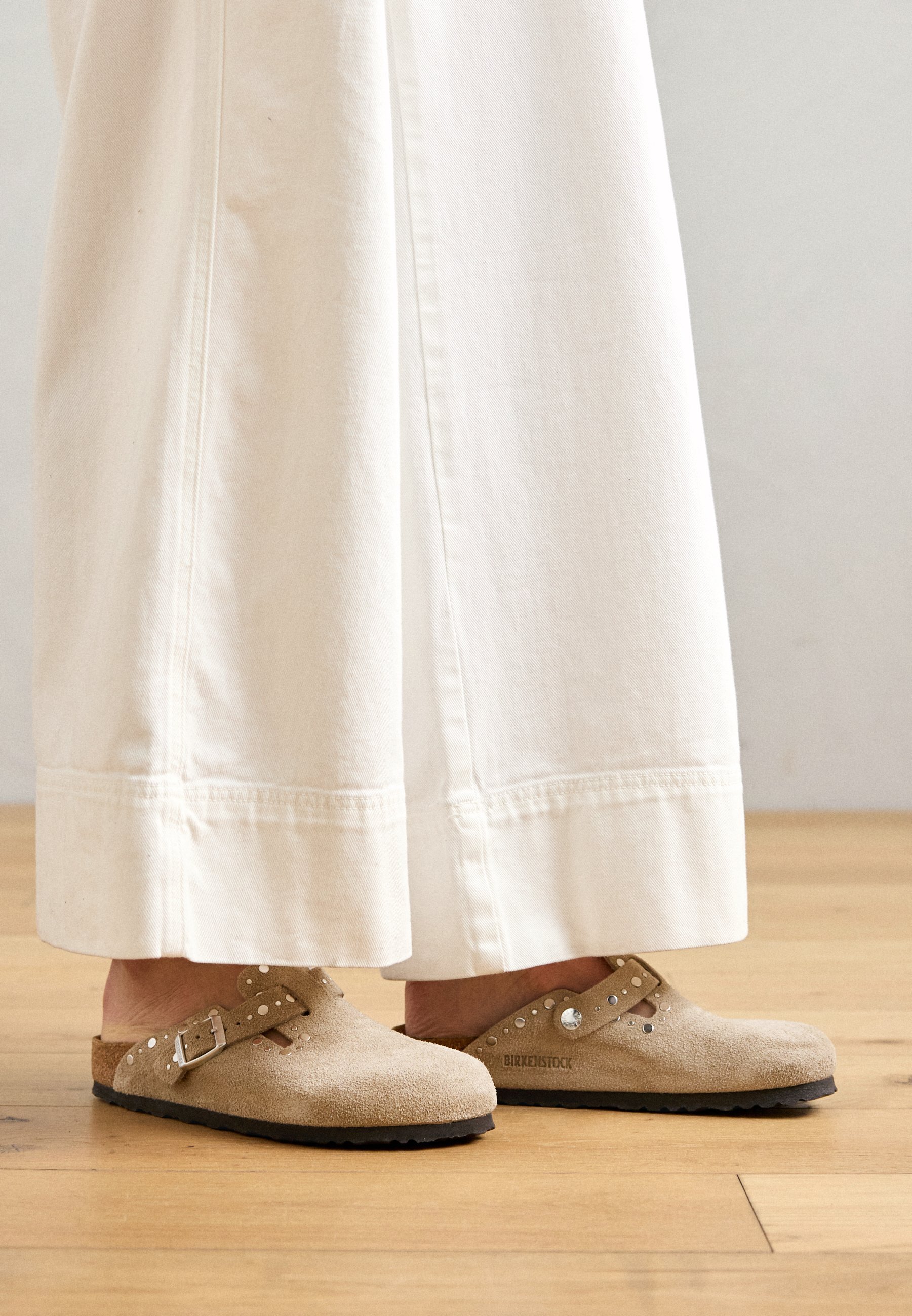 Birkenstock BOSTON - Chodaki - taupe