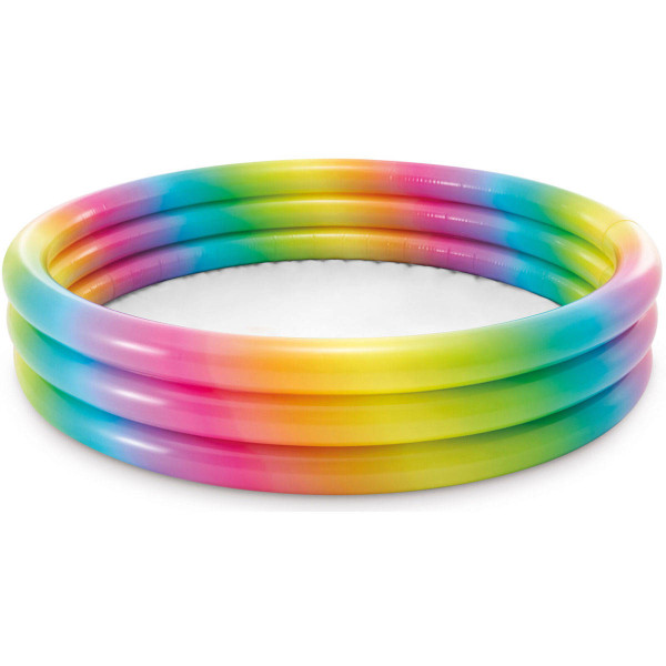 Basen dmuchany dla dzieci RAINBOW, Ø 147 x 33 cm, INTEX