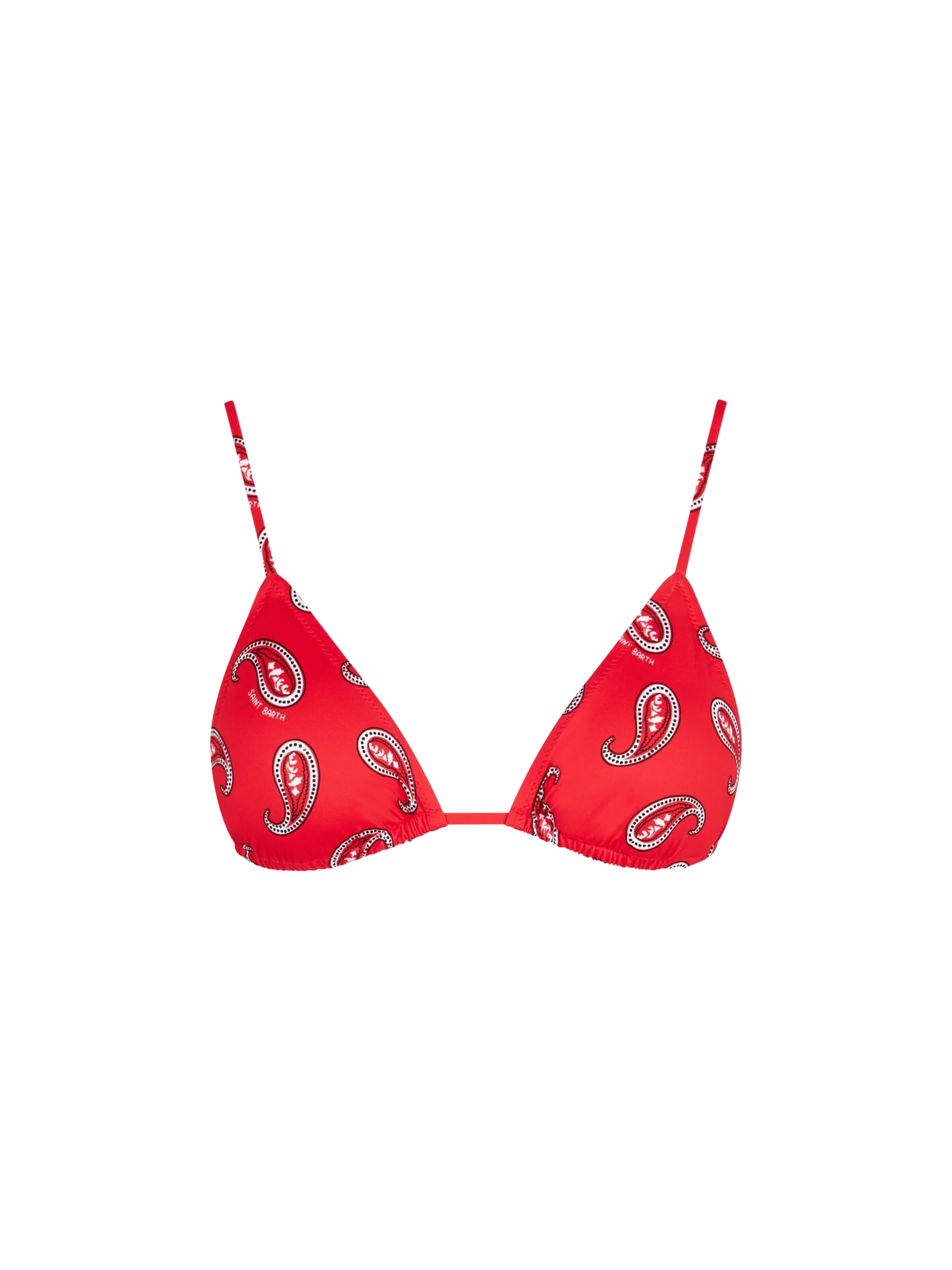 Haut triangle pour femme à imprimé cachemire