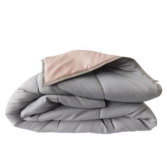 Edredón bicolor ultraligero - MORTREUX - 240x260 cm - Edición especial de verano - Microfibra de 200 g/m²