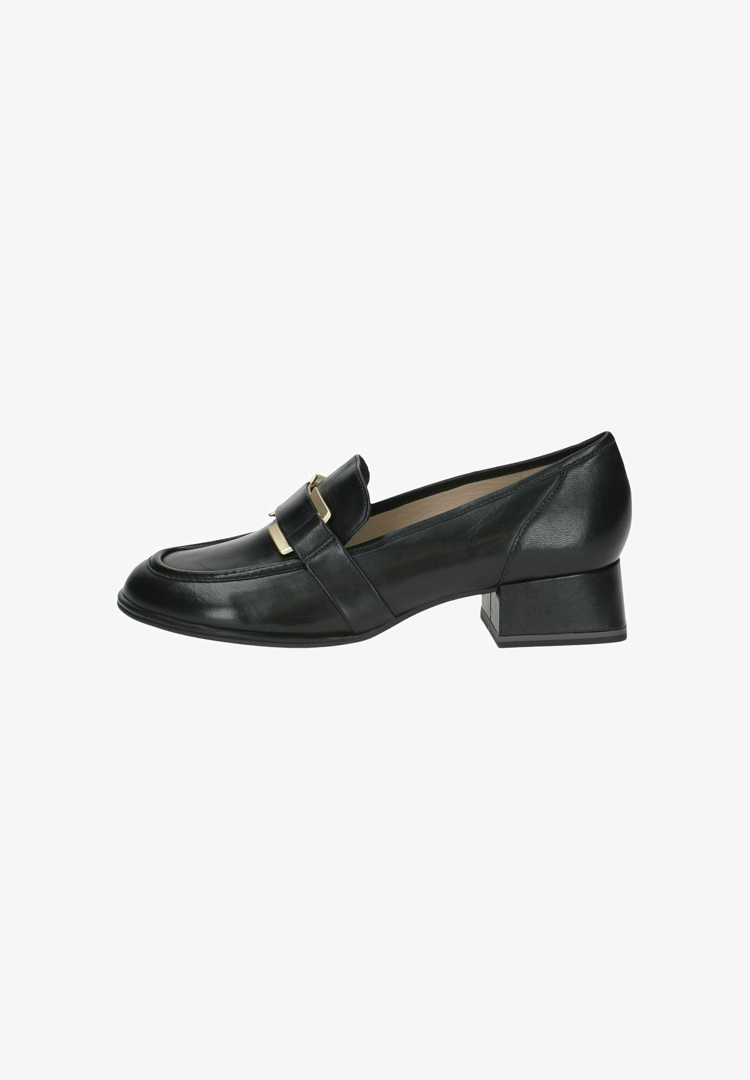 Caprice Classic Heels – schwarzes Nappa-Leder