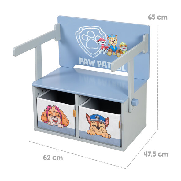 Klappbare Sitzbank, Paw Patrol