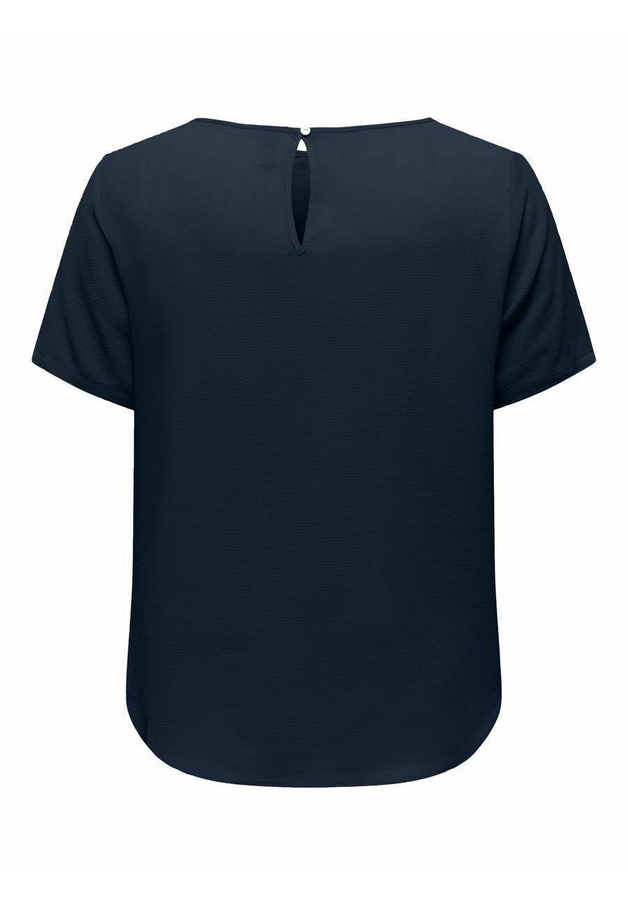 ONLY Carmakoma CARVICA LIFE - T-shirt stampata - mood indigo