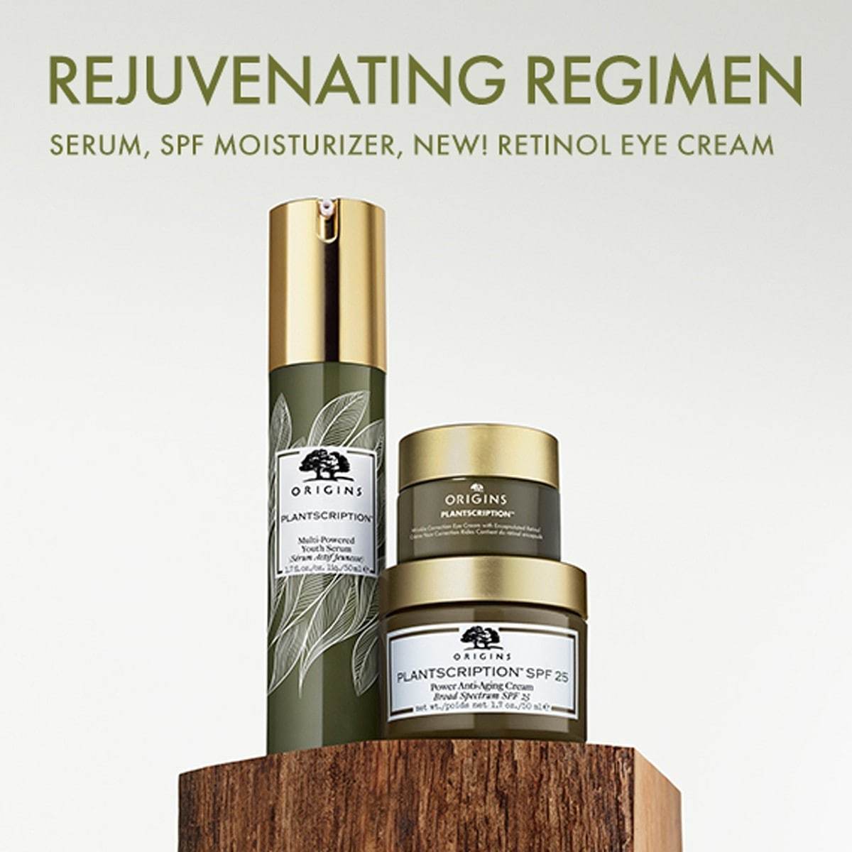 Origins Plantscription™ krema za korekciju bora oko očiju s enkapsuliranim retinolom – 15 ml