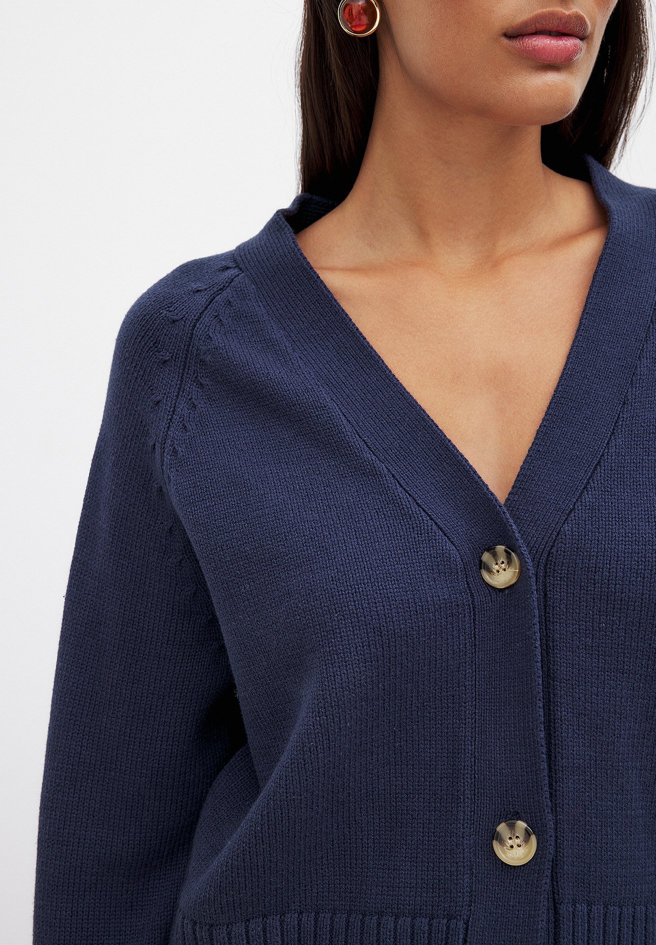 NA-KD Cardigan - navy