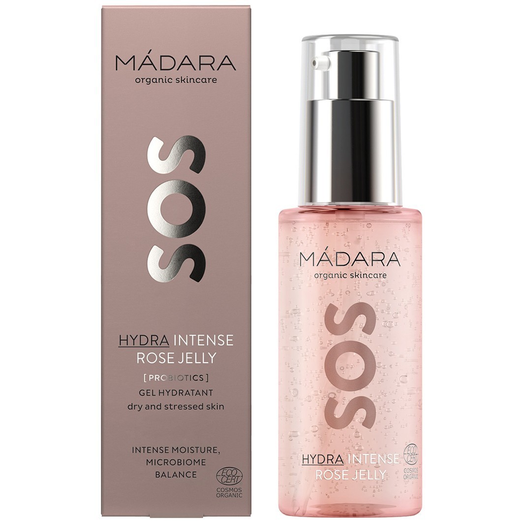 MÁDARA Gesichtsgel SOS Hydra Intense Rose - 75 ml
