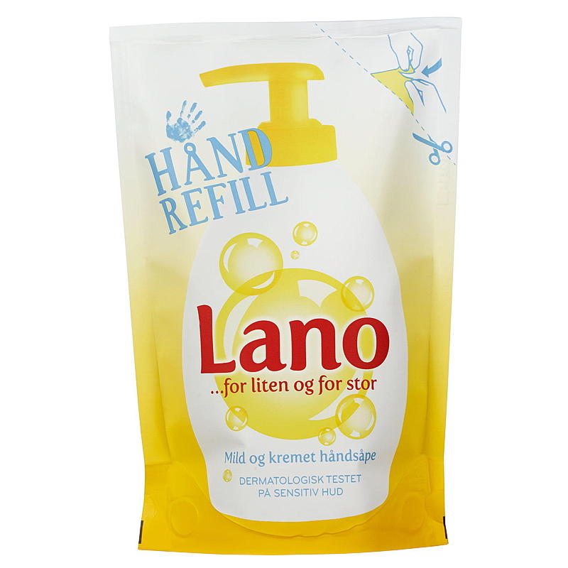 Jabón de manos Lano, recarga de 300 ml, Lano
