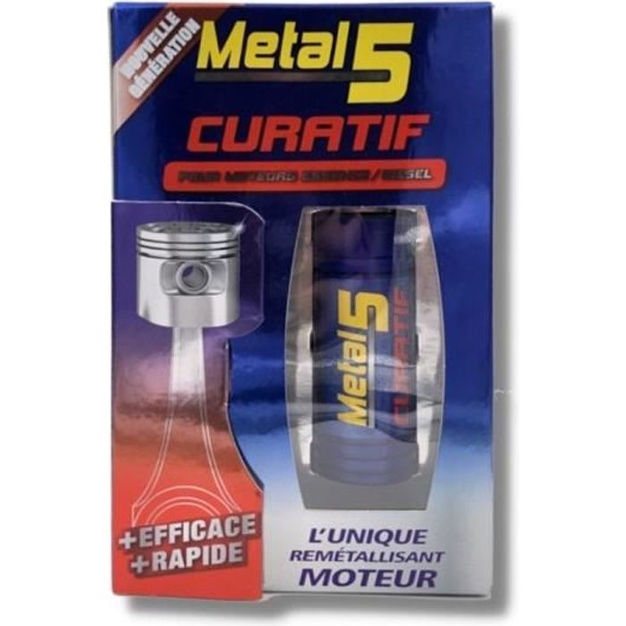 Trattamento metallizzato per il ripristino del motore – 80 ml Metal 5